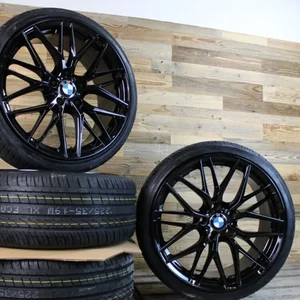 19 Zoll Winterräder DM08 schwarz für BMW 3er G21 G20 G3L G3k 4er G3c G23 2er G42 2