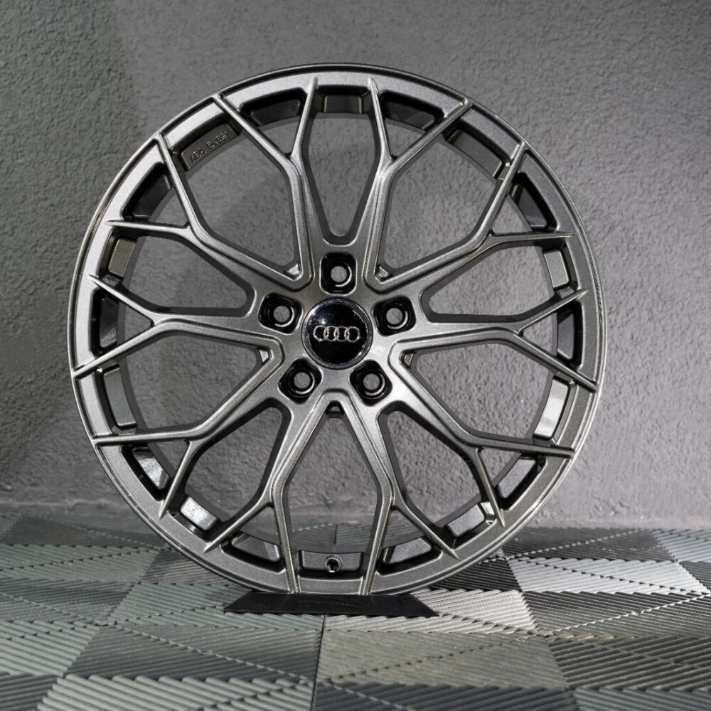 19 Zoll Winterräder FF01 grau matt Audi Q4 Etron VW ID4 Pure Skoda Enyaq