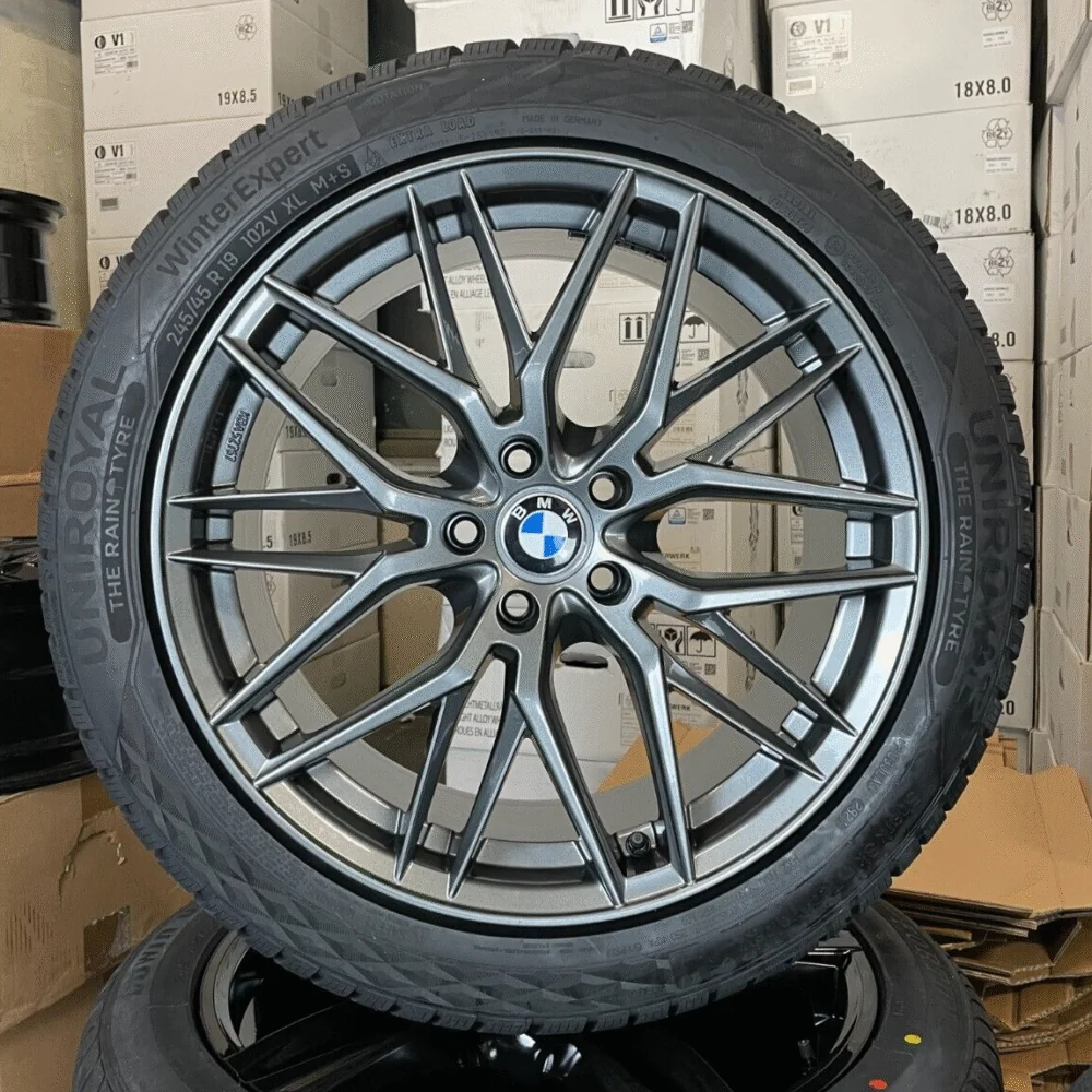 19 Zoll Winterräder Kompletträder DM08 anthrazit für BMW 4er Gran Coupe G26 G4C