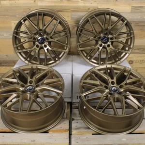 20 Zoll Felgen Damina DM08 Bronze für VW Golf 7 8 GTI GTD GTE Passat B6 B7 B8 2