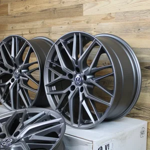 20 Zoll Felgen Damina DM08 grau für VW Tiguan 5N T-ROC T ROC A1 ID3 ID4 ID5 ID7 3