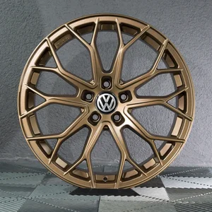 20 Zoll Felgen FF-Wheels FF01 Bronze für VW Golf 7 8 GTI GTD GTE Passat B6 B7 B8