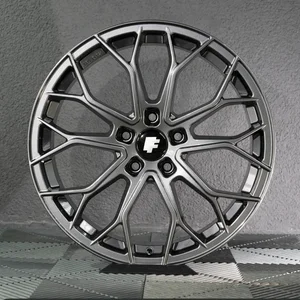 20 Zoll Felgen FF-Wheels FF01 Grau für VW Golf 7 8 GTI GTD GTE Passat B6 B7 B8 2