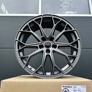 20 Zoll Felgen FF Wheels FF01 grau matt Audi Q3 Q4 8U A6 4F 4F1 C6 A8 4E Q2 GA 2