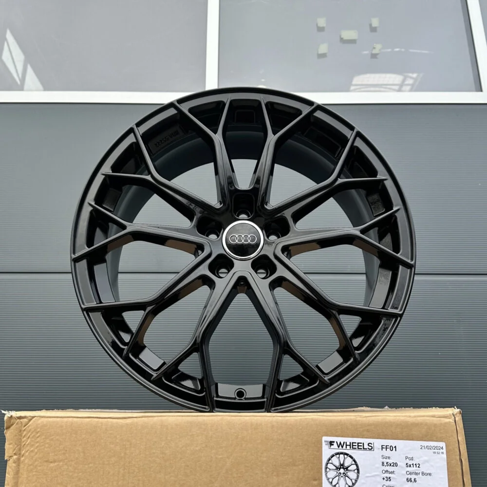 20 Zoll Felgen FF Wheels FF01 schwarz Audi Q3 Q4 8U A6 4F 4F1 C6 A8 4E Q2 GA