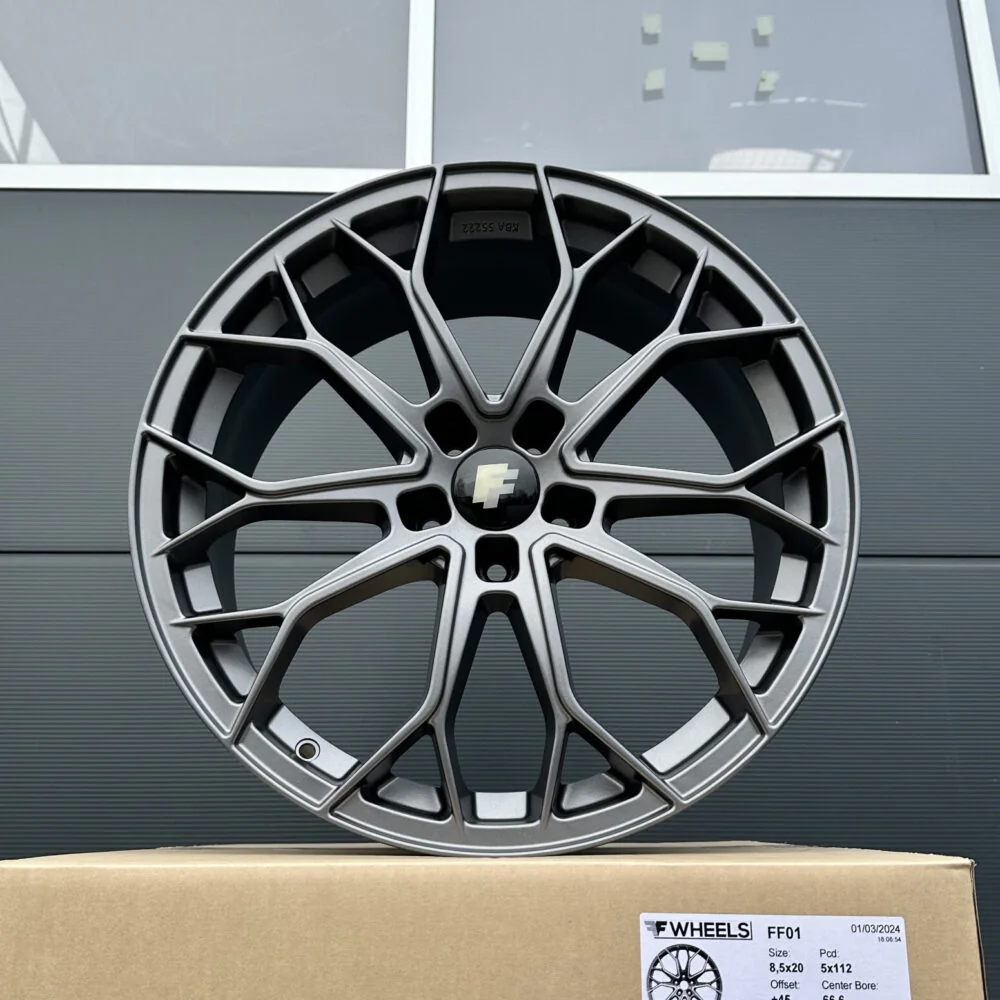 20 Zoll Felgen FF-Wheels Grau für Mercedes GLA C A E V Klasse Vito W447 639