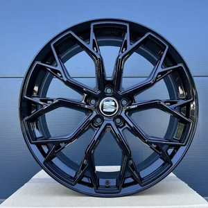 20 Zoll Felgen FFWheels FF02 schwarz für Seat Leon 5F KL Cupra Ateca Yeti Hybrid