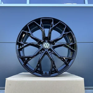 20 Zoll Felgen FFWheels FF02 schwarz für VW Golf 7 8 GTI GTD GTE Passat B6 B7 B8