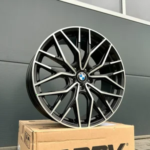 20 Zoll Felgen WH37 schwarz poliert für BMW X1 X2 iX1 F48 F39 U11 U10 U1X M35i 3