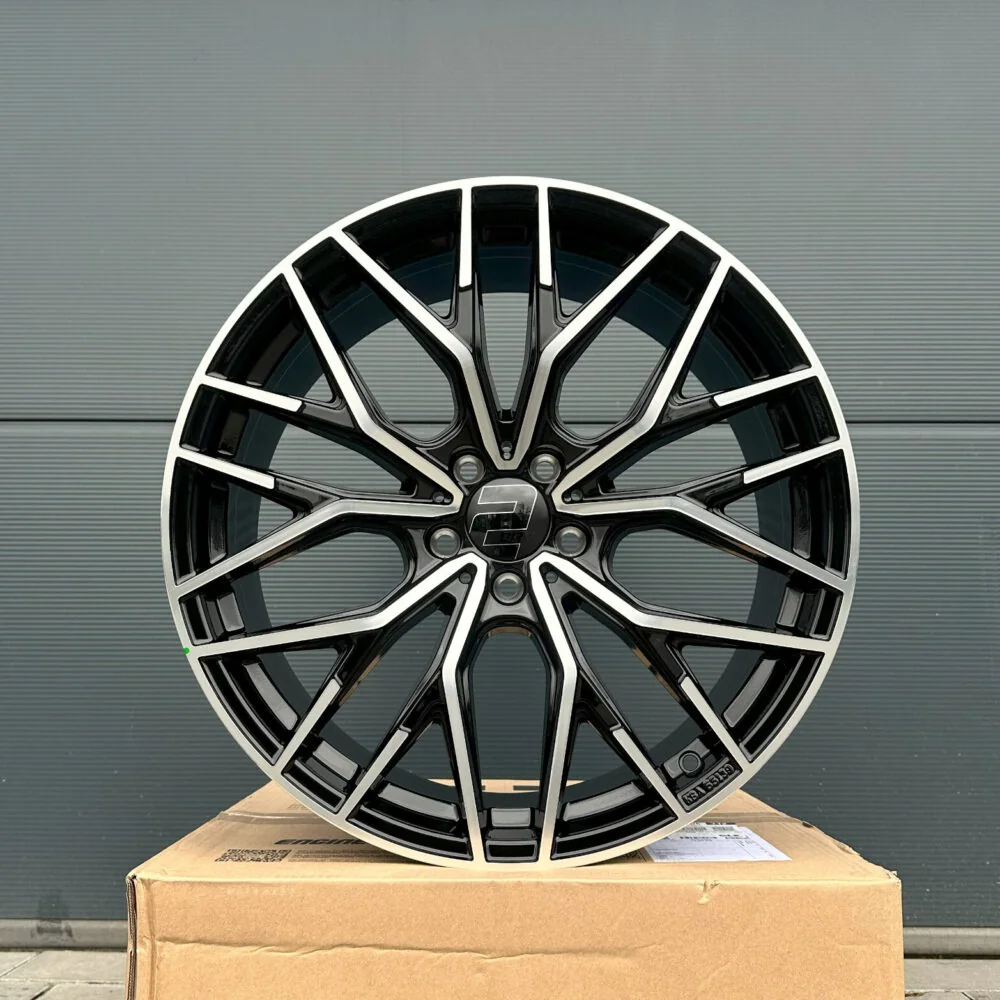 20 Zoll Felgen WH37 schwarz poliert für Mercedes GLA GLB GLA35 GLB35 AMG F2B