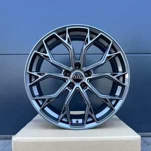 20 Zoll Felgen Wheels FF01 anthrazit für Audi A4 S4 B8 B81 A6 4G F2 C7 C8 sline 2