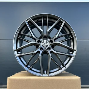 4x 18 Zoll Felgen Damina DM08 anthrazit für VW Passat CC Phaeton 3D Sharan 7N