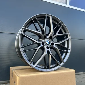4x 18 Zoll Felgen Damina DM08 grau matt für BMW 2er F44 Gran Coupe F2GC (M135i) 3