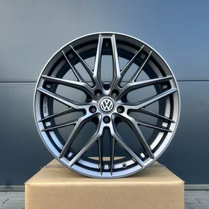 4x 18 Zoll Felgen Damina DM08 grau matt für VW Passat CC Phaeton 3D Sharan 7N 2