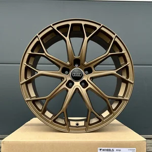 4x 18 Zoll Felgen FF Wheels FF01 bronze für Audi A4 S4 B6 B7 B8 B81 B9 8E 8H S