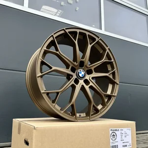 4x 18 Zoll Felgen FF Wheels FF01 bronze für BMW 1er e81 e82 e87 e88 F20 F21 M 3