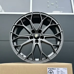 4x 18 Zoll Felgen FF Wheels FF01 grau für Skoda Octavia 1Z 5E NX RS VRS Scout 2