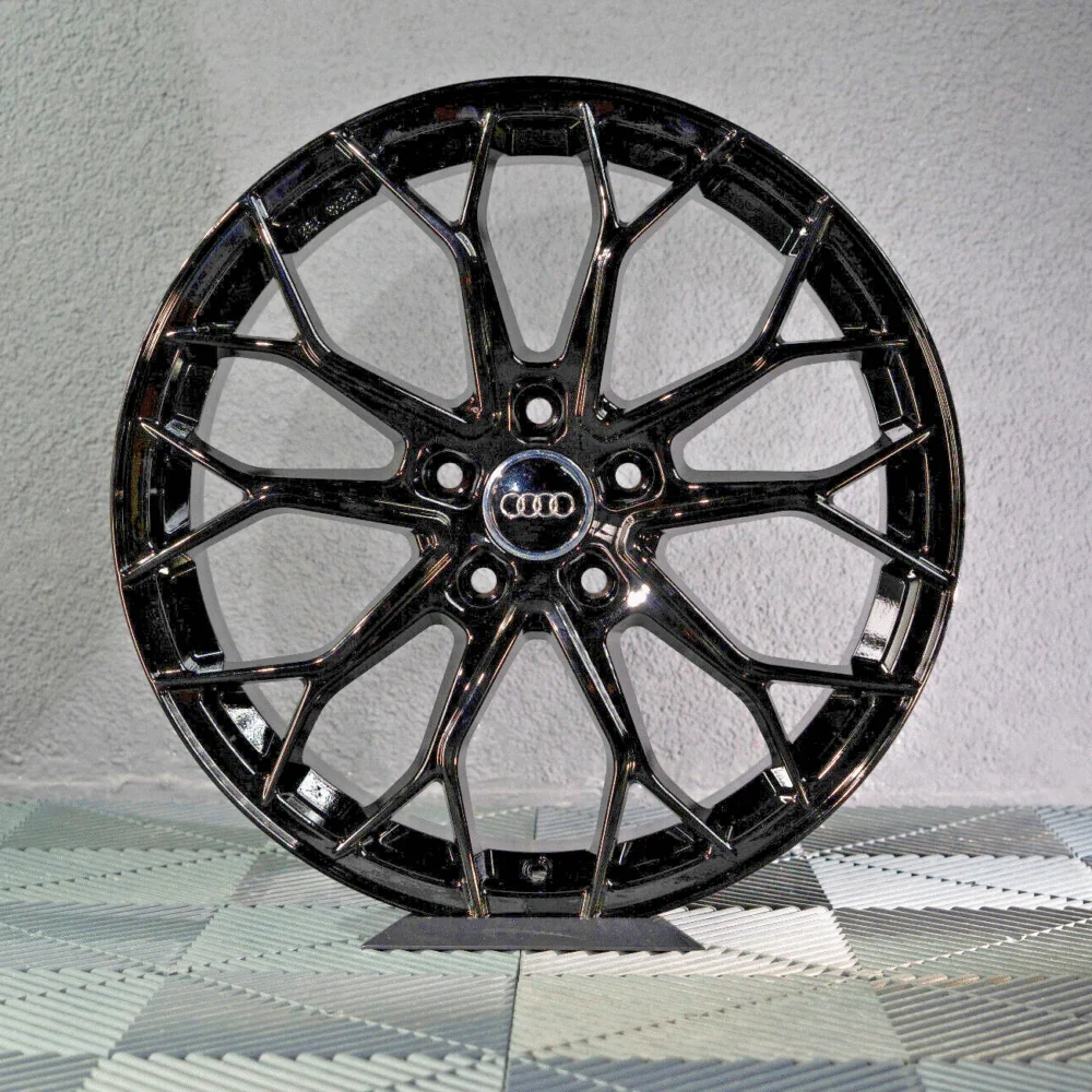 4x 18 Zoll Felgen FF Wheels FF01 schwarz für Audi A8 4E 4H F8 D3 D4 D5 S-Line S