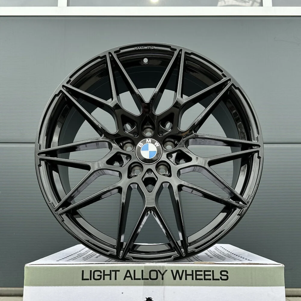 4x 18 Zoll Felgen MAM B2 B2N schwarz für BMW 3er G20 G21 G3K G3L M Performance