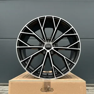 4x 18 Zoll Felgen Ultra UA23 schwarz für Audi A8 4E 4H F8 D3 D4 D5 S-Line S
