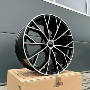 4x 18 Zoll Felgen Ultra UA23 schwarz für Audi A8 4E 4H F8 D3 D4 D5 S-Line S 3
