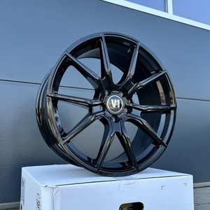 4x 18 Zoll Felgen V1 Wheels V1 schwarz für Mercedes A Klasse W176 W177 F2A AMG 3