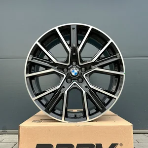 4x 19 Zoll Felgen 2DRV WH34 schwarz für BMW 5er G30 G31 M550i M550d M550 M