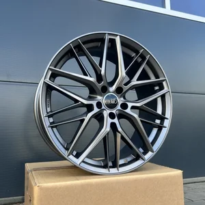 4x 19 Zoll Felgen Damina DM08 grau matt für Audi TT TTS 8J A8 4E Q4 FZ S-Line 3