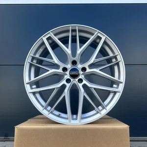 4x 19 Zoll Felgen Damina DM08 silber für Audi TT 8J 8S FV A3 S3 8V GY 8Y S-Line