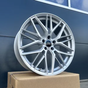 4x 19 Zoll Felgen Damina DM08 silber für Audi TT TTS 8J A8 4E Q4 FZ S-Line 3