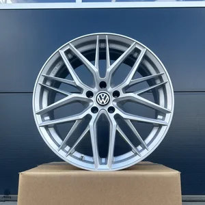 4x 19 Zoll Felgen Damina DM08 silber für VW Passat B6 B7 B8 B9 3C GTE R-Line