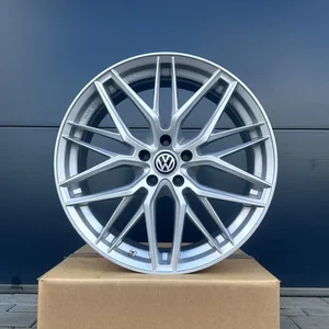 4x 19 Zoll Felgen Damina DM08 silber für VW Passat B6 B7 B8 B9 3C GTE R-Line 2