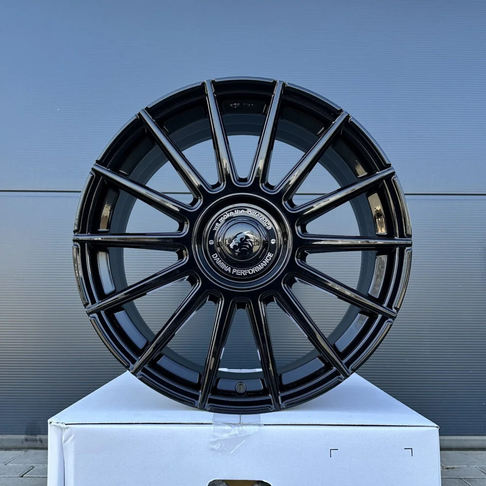 4x 19 Zoll Felgen Damina DM09 schwarz für BMW X1 iX1 X2 F48 U10 U11 F39 M U1X