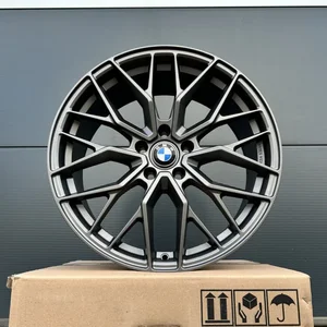 4x 19 Zoll Felgen Damina DM20 grau matt für BMW 2er AT Active Tourer U06 U2AT M 2