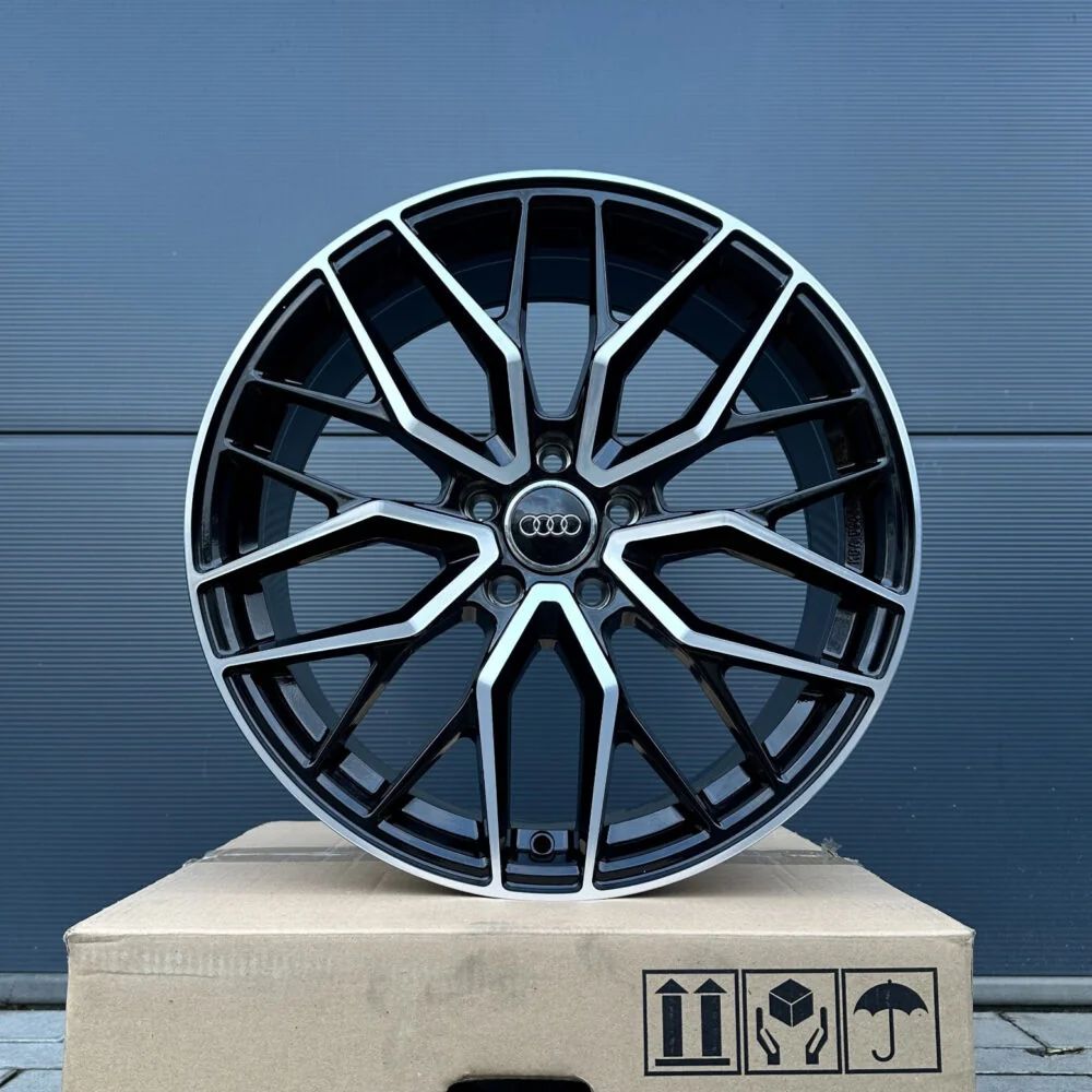 4x 19 Zoll Felgen Damina DM20 poliert für Audi TT TTS 8J A8 4E Q4 FZ S-Line