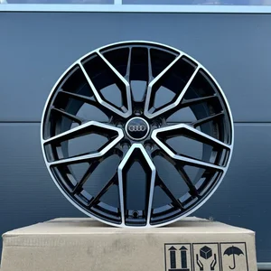 4x 19 Zoll Felgen Damina DM20 poliert für Audi TT TTS 8J A8 4E Q4 FZ S-Line 2