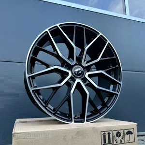 4x 19 Zoll Felgen Damina DM20 poliert für Mercedes A Klasse A45 AMG W176 245G 3