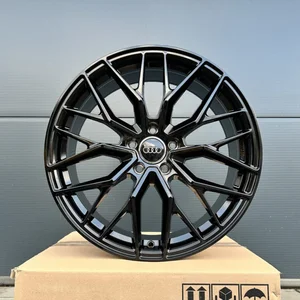 4x 19 Zoll Felgen Damina DM20 schwarz für Audi TT TTS 8J A8 4E Q4 FZ S-Line 2