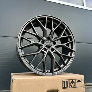 4x 19 Zoll Felgen DM20 grau matt für Audi A4 S4 B8 B81 Q2 Q3 GA 8U 8U1 S-Line S 3