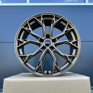 4x 19 Zoll Felgen FF Wheels FF01 bronze matt für Audi A5 S5 B10 F2 auch hybrid 2