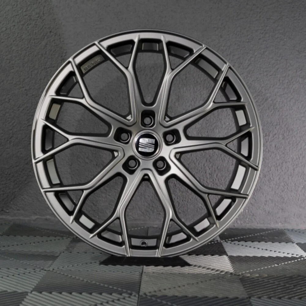 4x 19 Zoll Felgen FF Wheels FF01 Grau für Seat Cupra Leon 5F KL 280 290 300