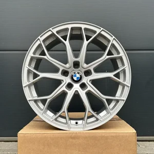 4x 19 Zoll Felgen FF Wheels FF01 silber für BMW 5er F10 F11 5L 5K M Performance 2