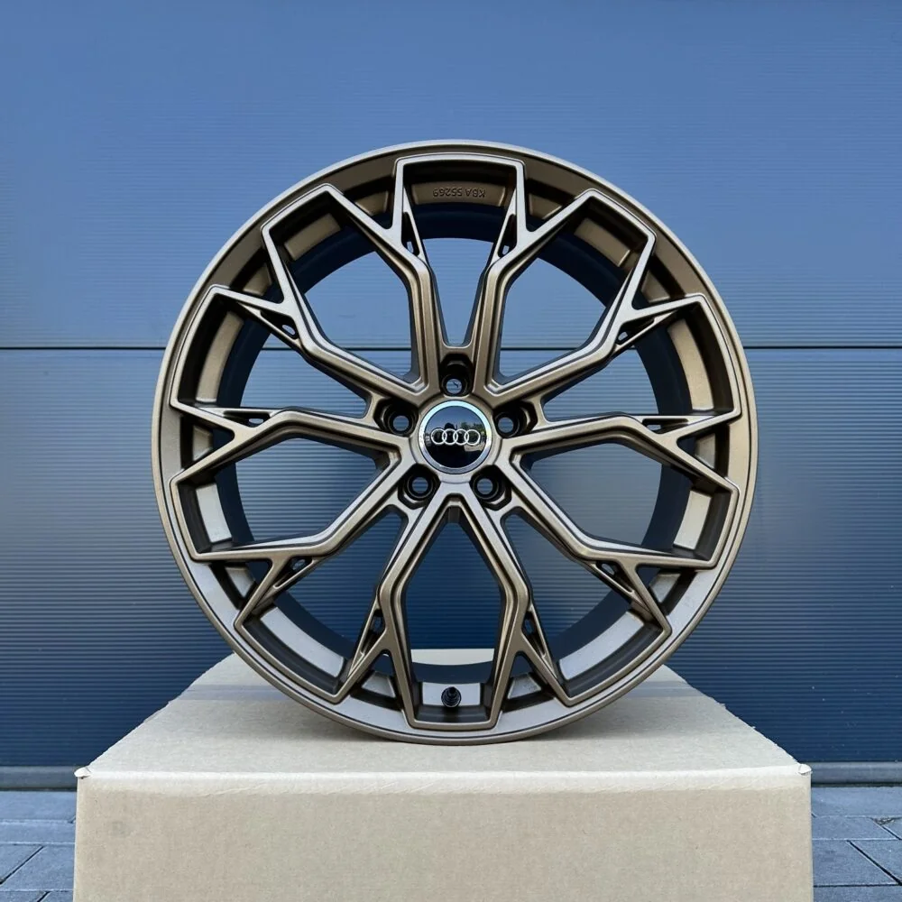 4x 19 Zoll Felgen FF Wheels FF02 bronze für Audi A4 S4 B8 B81 B9 S-Line Avant