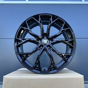 4x 19 Zoll Felgen FF Wheels FF02 schwarz für Seat Cupra Ateca 5FP Born K1 VZ VZ5 2