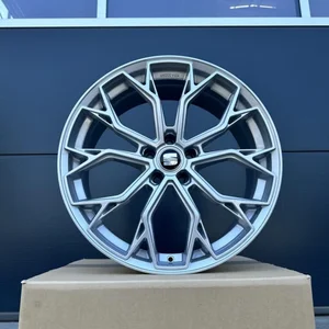 4x 19 Zoll Felgen FF Wheels FF02 silber für Seat Cupra Ateca 5FP Born K1 VZ VZ5 2