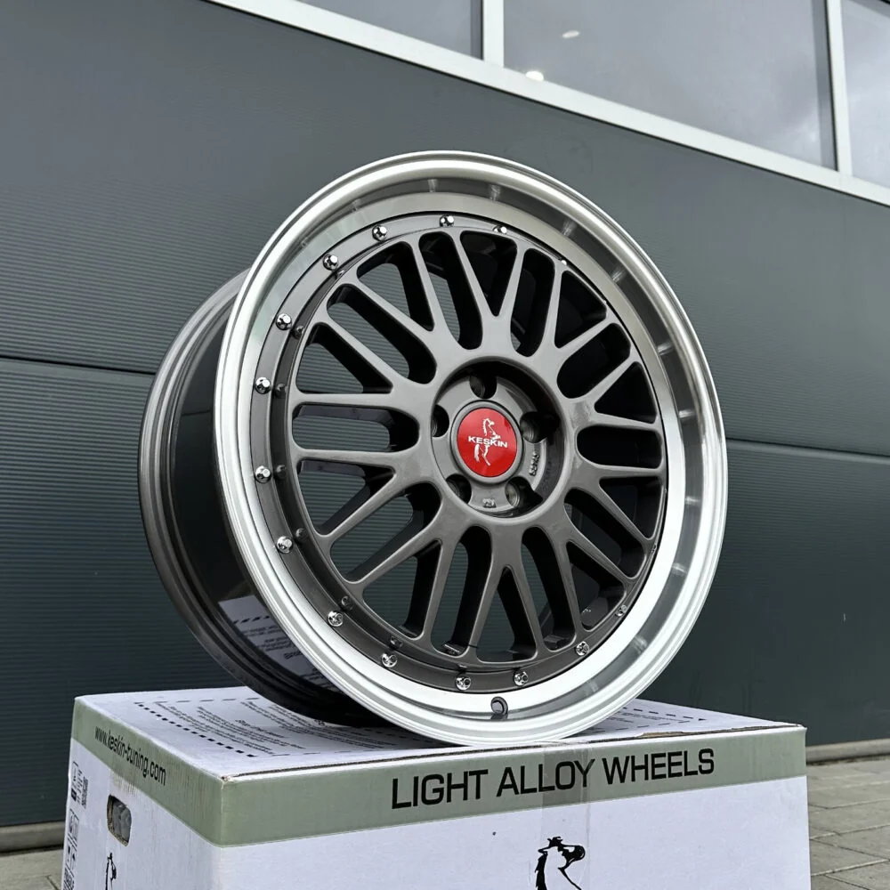 4x 19 Zoll Felgen Keskin KT22 grau titan für BMW X1 iX1 X2 F48 U10 U11 F39 M U1X