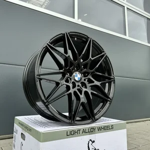 4x 19 Zoll Felgen MAM B2 B2N schwarz für BMW 4er M440i M440d G22 G23 G26 G4C M 3