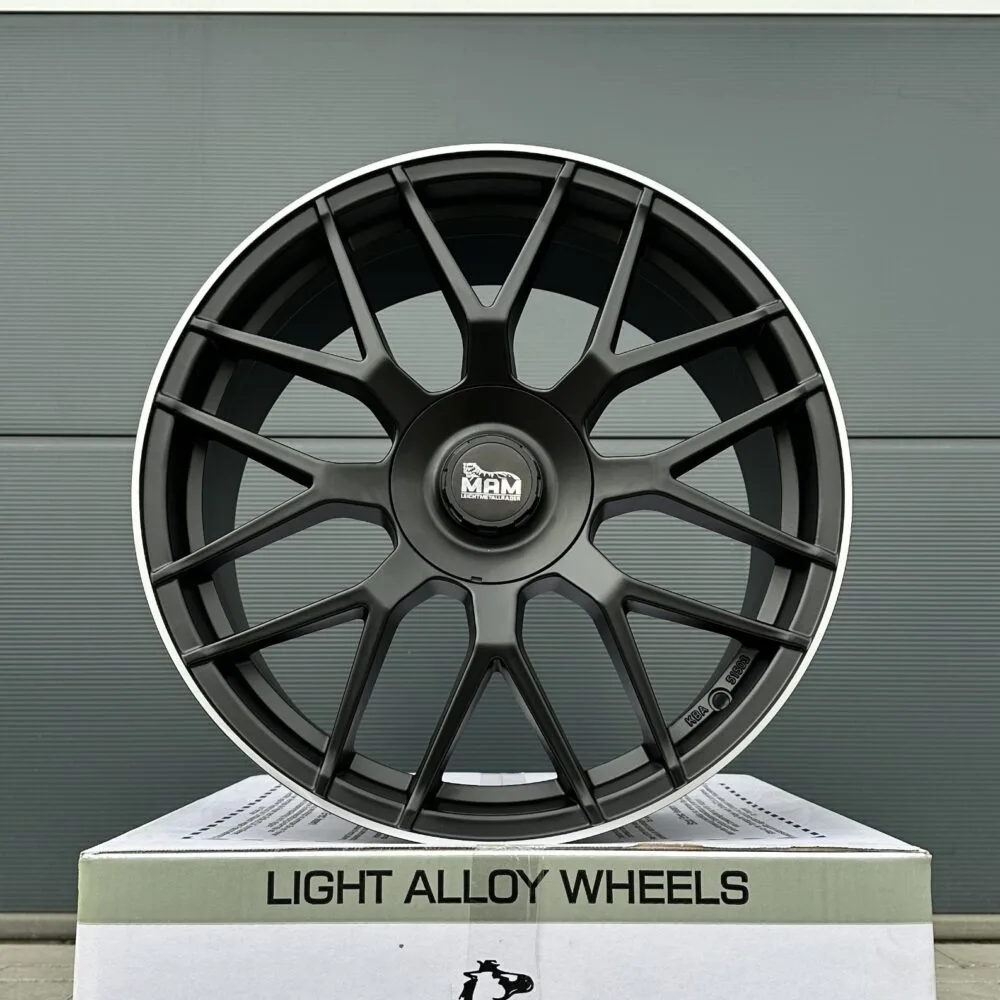 4x 19 Zoll Felgen MAM GT1 schwarz matt für Audi RS3 8V 8P A3 Sportback S-Line