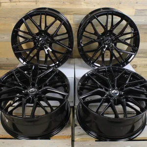 4x 19 Zoll Felgen NEU Damina DM08 schwarz für Mercedes C CLC Klasse W203 S203 2