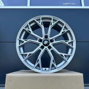 4x 19 Zoll Felgen NEU FF Wheels FF02 silber für Mercedes C CLC Klasse W203 S203 2